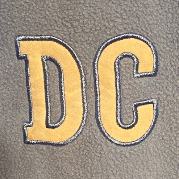 Sunbeam Trading Inc Washington DC Fleece Sweatshirt Hoodie Sky Blue Size L - Picture 3 of 6